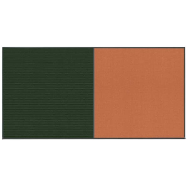 Enclosed Corkboard, 1 Door, 60"x36", 4" Fra